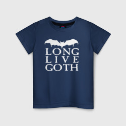 Детская футболка хлопок Long Live Goth