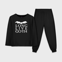 Детская пижама с лонгсливом хлопок Long Live Goth