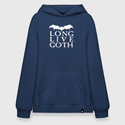 Худи SuperOversize хлопок Long Live Goth