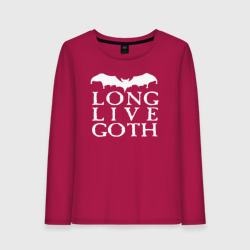 Женский лонгслив хлопок Long Live Goth