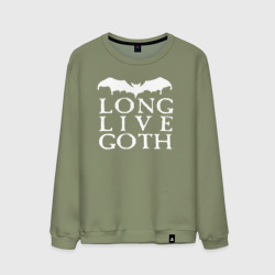 Мужской свитшот хлопок Long Live Goth