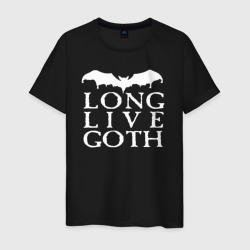 Мужская футболка хлопок Long Live Goth