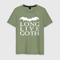 Мужская футболка хлопок Long Live Goth