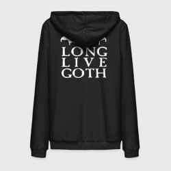 Мужская толстовка на молнии хлопок Long Live Goth