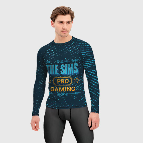 Мужской рашгард 3D The Sims Gaming PRO, цвет 3D печать - фото 3