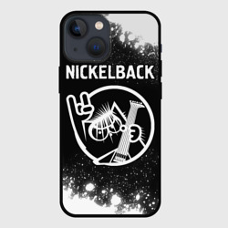 Чехол для iPhone 13 mini Nickelback кот Брызги