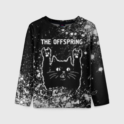 Детский лонгслив 3D The Offspring Rock Cat