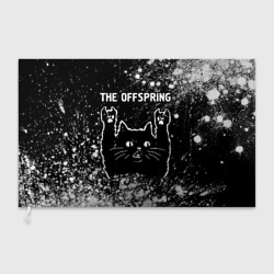 Флаг 3D The Offspring Rock Cat