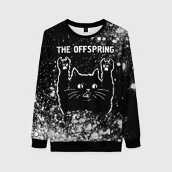 Женский свитшот 3D The Offspring Rock Cat