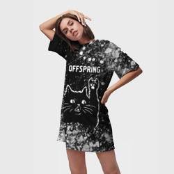 Платье-футболка 3D The Offspring Rock Cat - фото 2