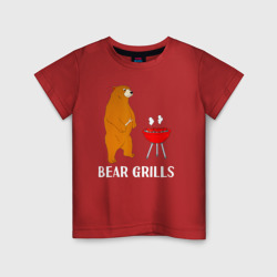 Детская футболка хлопок Bear Grills Беар Гриллс