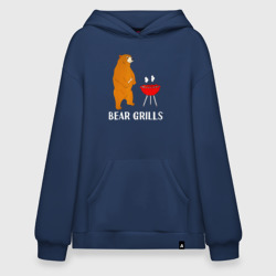 Худи SuperOversize хлопок Bear Grills Беар Гриллс