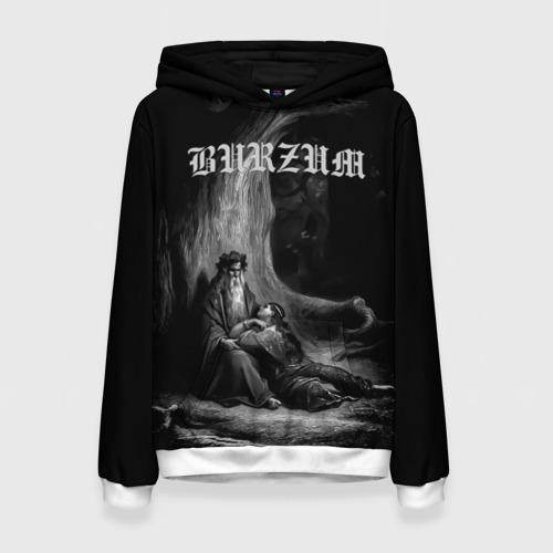 Женская толстовка 3D The Ways of Yore - Burzum, цвет 3D печать