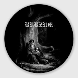 Круглый коврик для мышки The Ways of Yore - Burzum