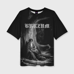 Женская футболка oversize 3D The Ways of Yore - Burzum