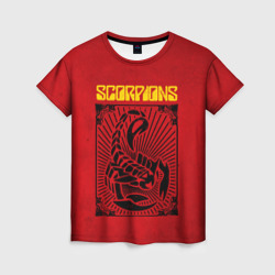 Женская футболка 3D Scorpions Rock Believer