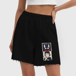 Женские шорты oversize футер хлопок Kiki Service - фото 2