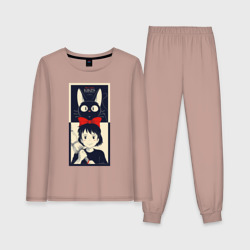 Женская пижама с лонгсливом хлопок Kiki Service