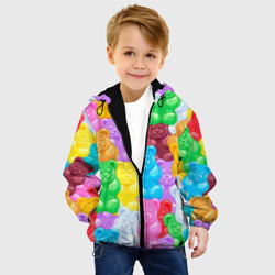 Детская куртка 3D Мармеладные мишки разноцветные - фото 2