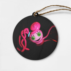 Деревянная игрушка круг Poppy Playtime - Mommy Long Legs - Мама Длинные ноги