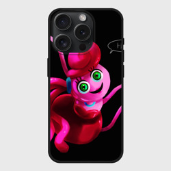 Чехол силиконовый для Apple iPhone 15 Pro матовый Poppy Playtime - Mommy Long Legs Мама Длинные ноги