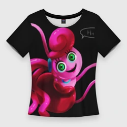 Женская футболка 3D Slim Poppy Playtime - Mommy Long Legs Мама Длинные ноги