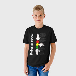 Детская футболка 3D Depeche mode electronic music - фото 2