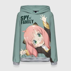 Женская толстовка 3D Аня Форджер Spy Family