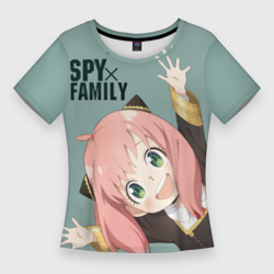 Женская футболка 3D Slim Аня Форджер Spy Family