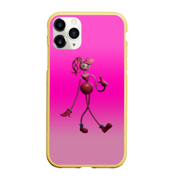 Чехол для iPhone 11 Pro Max матовый Poppy Playtime мама Длинные ноги