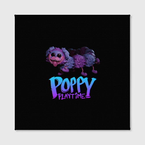 Холст квадратный Poppy Playtime PJ Pug-a-Pillar, цвет 3D печать - фото 2