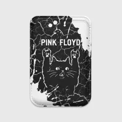 Картхолдер Magsafe магнитный Pink Floyd Rock Cat