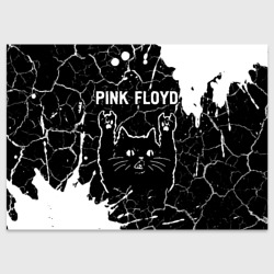 Поздравительная открытка Pink Floyd Rock Cat