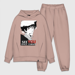 Мужской костюм oversize хлопок Spike Spiegel