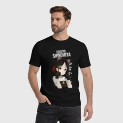 Мужская футболка хлопок В любви как на войне Госпожа Кагуя - фото 2