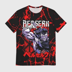 Мужская футболка 3D Берсерк Berserk guts