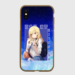 Чехол для iPhone XS Max матовый Эта фарфоровая кукла влюбилась Марин Китагава