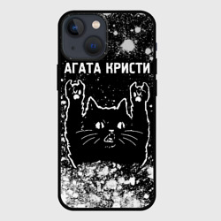 Чехол для iPhone 13 mini Агата Кристи Rock Cat FS