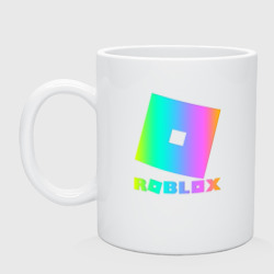 Кружка керамическая Roblox неоновый градиент