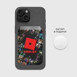 Картхолдер Magsafe магнитный Roblox сюжеты и логотип - фото 2