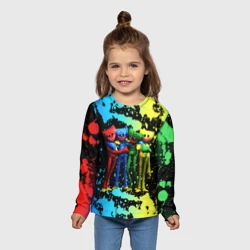 Детский лонгслив 3D Poppy Playtime Mini Huggies - фото 2