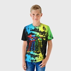 Детская футболка 3D Poppy Playtime Mini Huggies - фото 2