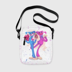 Сумка через плечо 3D Влюбленные Хагги Вагги и Кисси Мисси