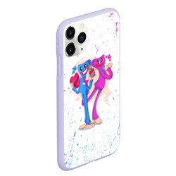 Чехол для iPhone 11 Pro Max матовый Влюбленные Хагги Вагги и Кисси Мисси - фото 2