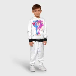 Детский костюм с толстовкой 3D Влюбленные Хагги Вагги и Кисси Мисси - фото 2