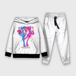 Детский костюм с толстовкой 3D Влюбленные Хагги Вагги и Кисси Мисси