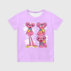 Детская футболка 3D Разная Кисси Мисси Kissy Missy