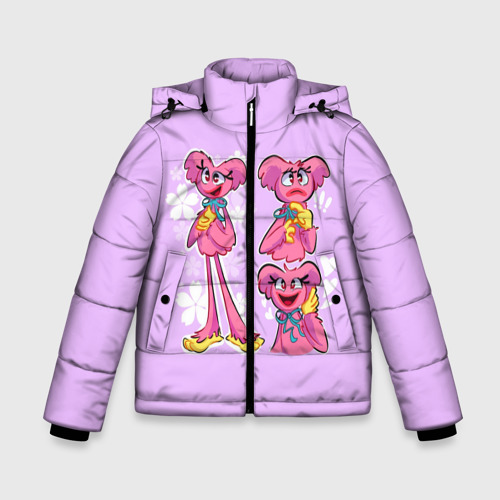 Зимняя куртка для мальчиков 3D Разная Кисси Мисси Kissy Missy, цвет светло-серый