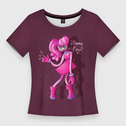 Женская футболка 3D Slim Poppy Playtime мама Длинные ноги Mommy Long Legs