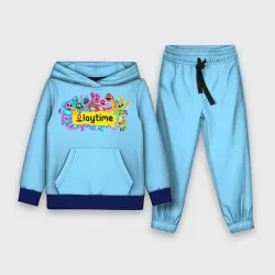 Детский костюм с толстовкой 3D Poppy Playtime chapter 2 персонажи